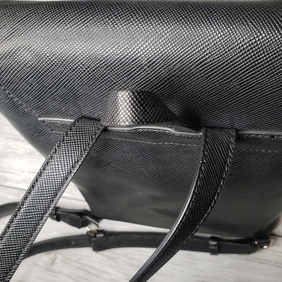 Guess Backpack Purse Bee Black INC Wallet Fashion Bundle Studs Rocker Chick - Picture 16 of 16